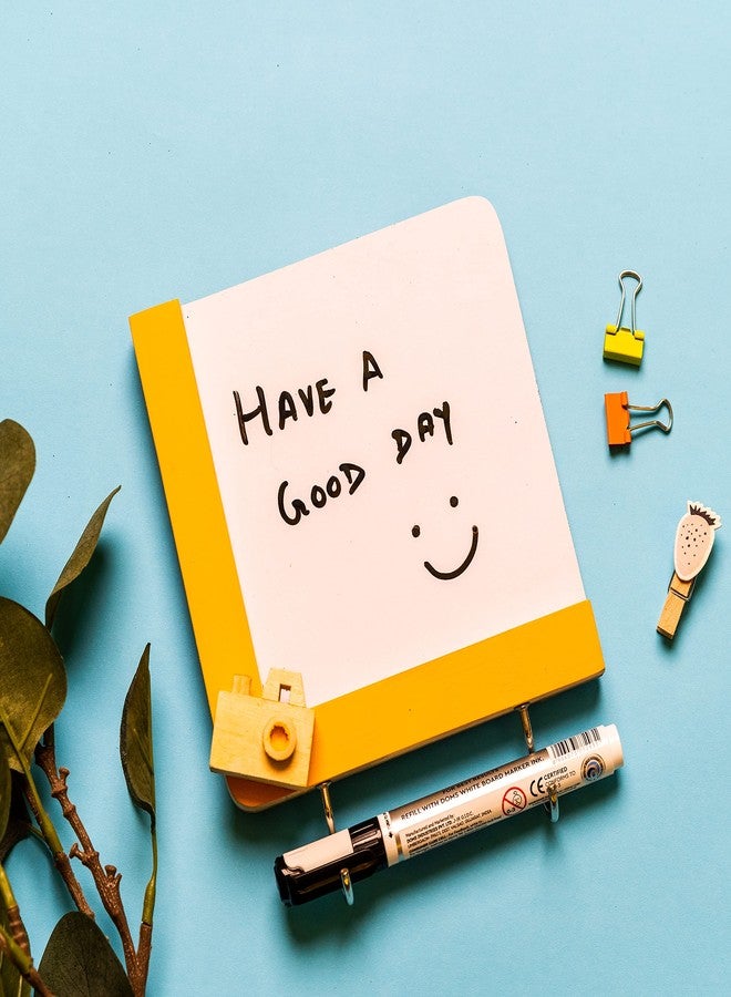 IVEI Utility Fridge Magnet with a Dry Erase Board - Budget Gifts - Unique Ideas - whiteboard (Camera, Yellow) - Image 3